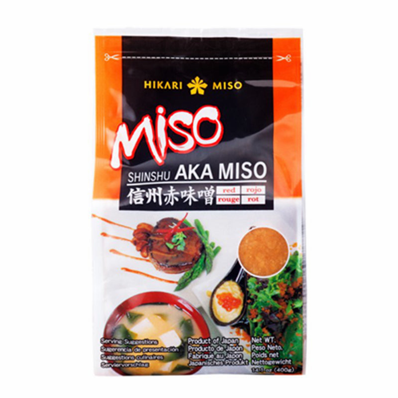 Shinshu Shiro Miso (hvit)-HIKARI MISO Shinshu Shiro Miso (hvit)-400g