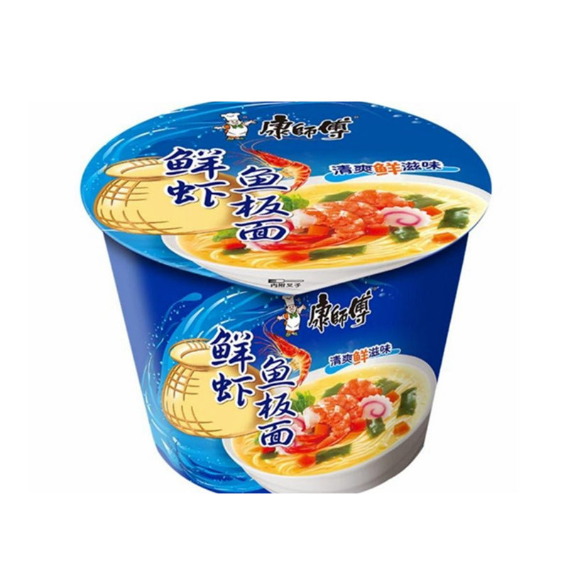 康师傅 鲜虾鱼板面 Shrimp & Fish Instant Noodles 101g