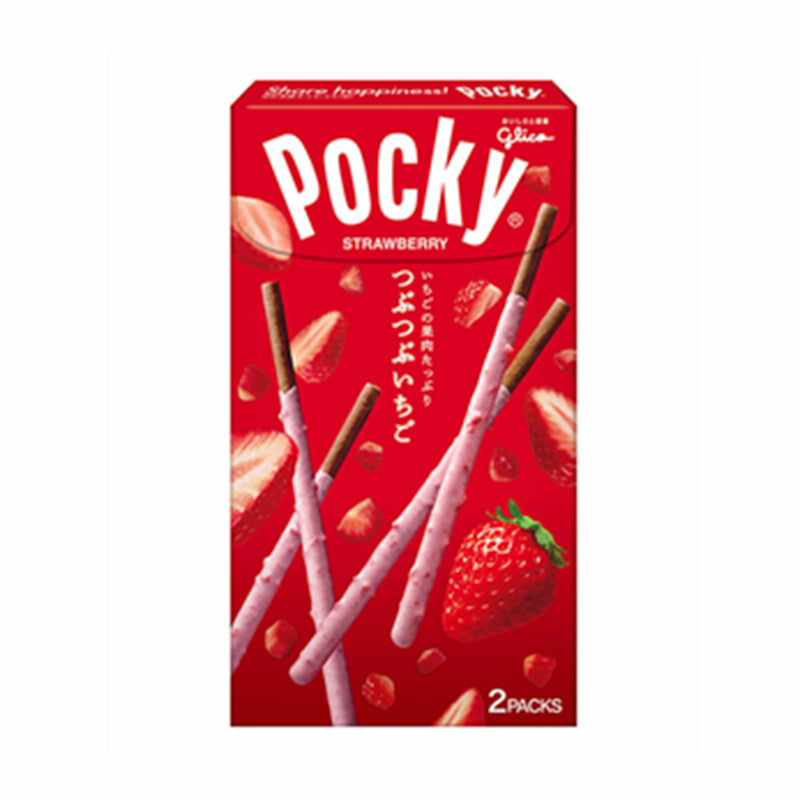 Pocky 草莓巧克力棒 Biscuit Sticks Choco Tubutubu Strawb 55g