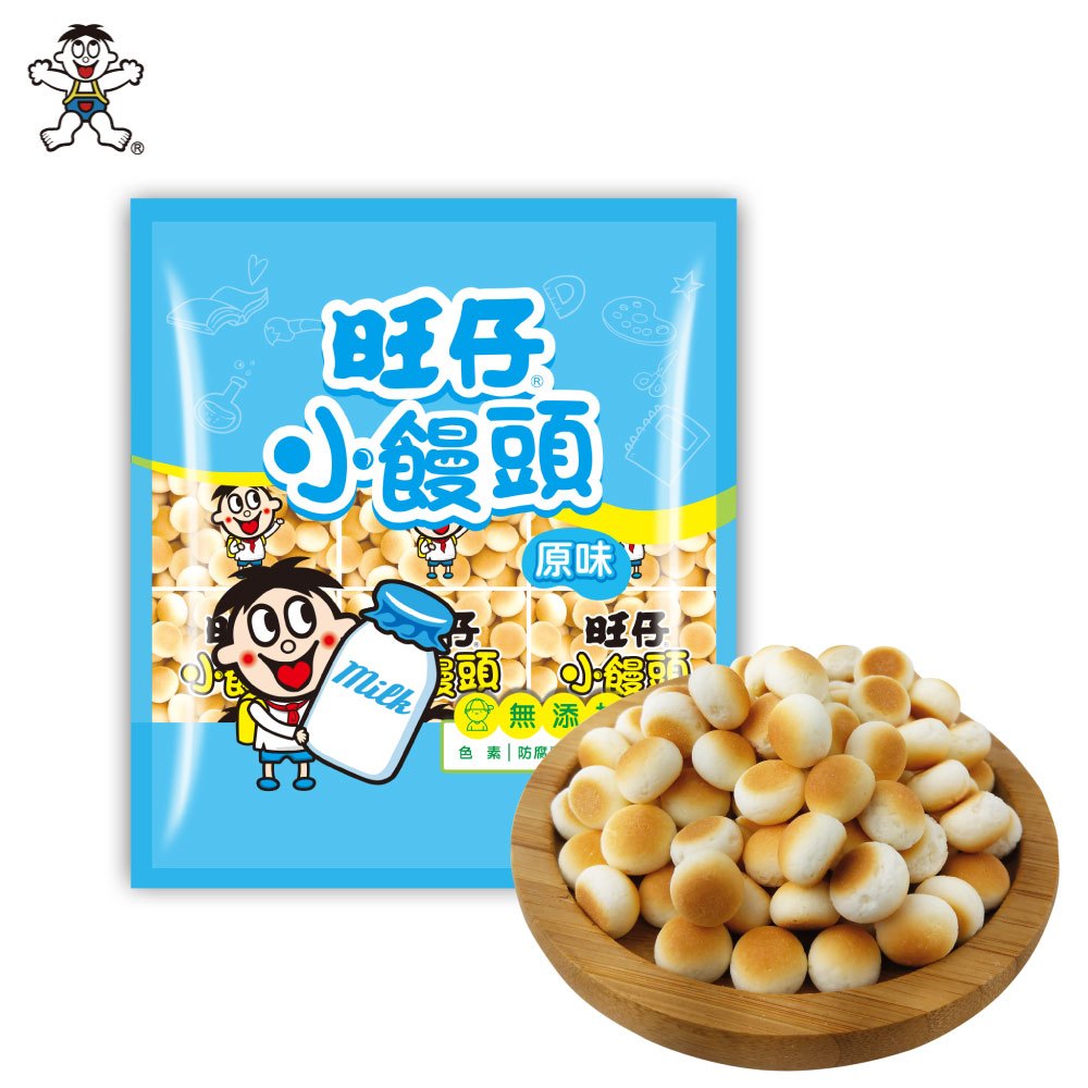 旺旺 旺仔小馒头 Mini Mantou Snack 30g