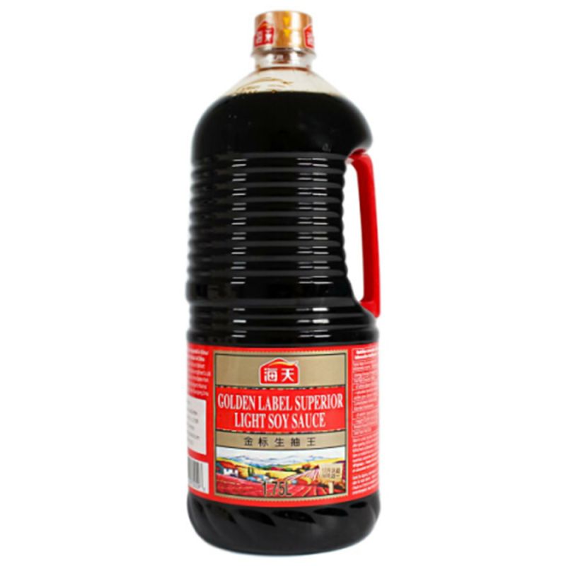 海天(家庭装)金标生抽王 Golden Label Light Soy Sauce 1.75L