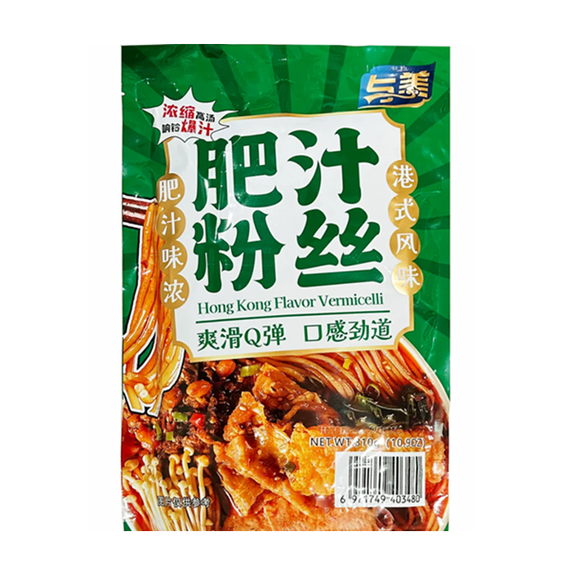 与美 肥汁粉丝 Yumei Hong Kong Flavor Vermicelli 310g