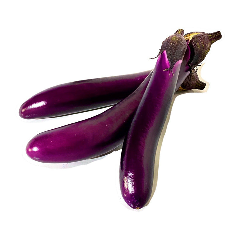 🌱 Fersk lang aubergine (ankom 05.02 - kun selvhenting eller levering!) Kinesisk aubergine 500g±5