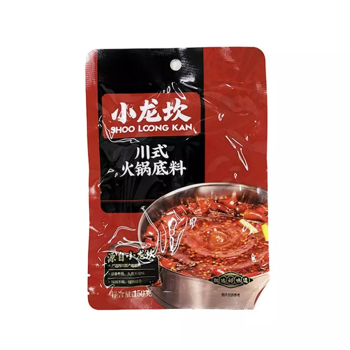 Xiaolongkan Sichuan Hot Pot Base Hot Pot Sichuan Krydder 150g