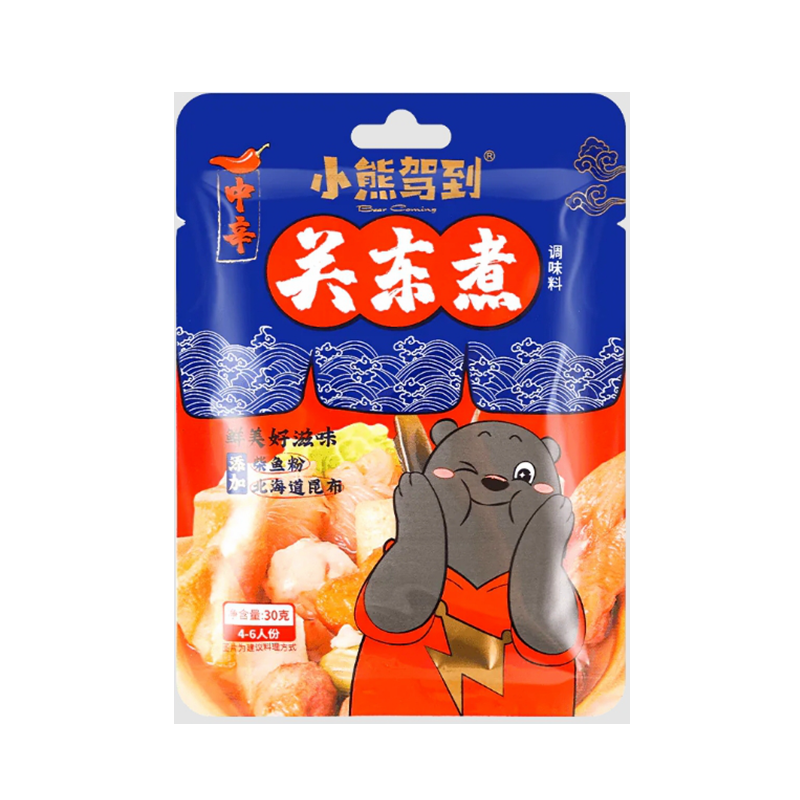 小熊驾到 关东煮调味料 (中辣) Kanto Cooking Seasoning 30g