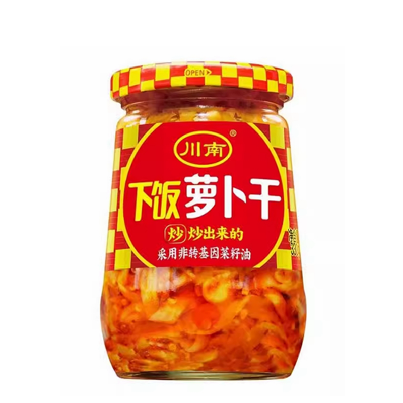 川南 下饭萝卜干 Pickled Radish 330g