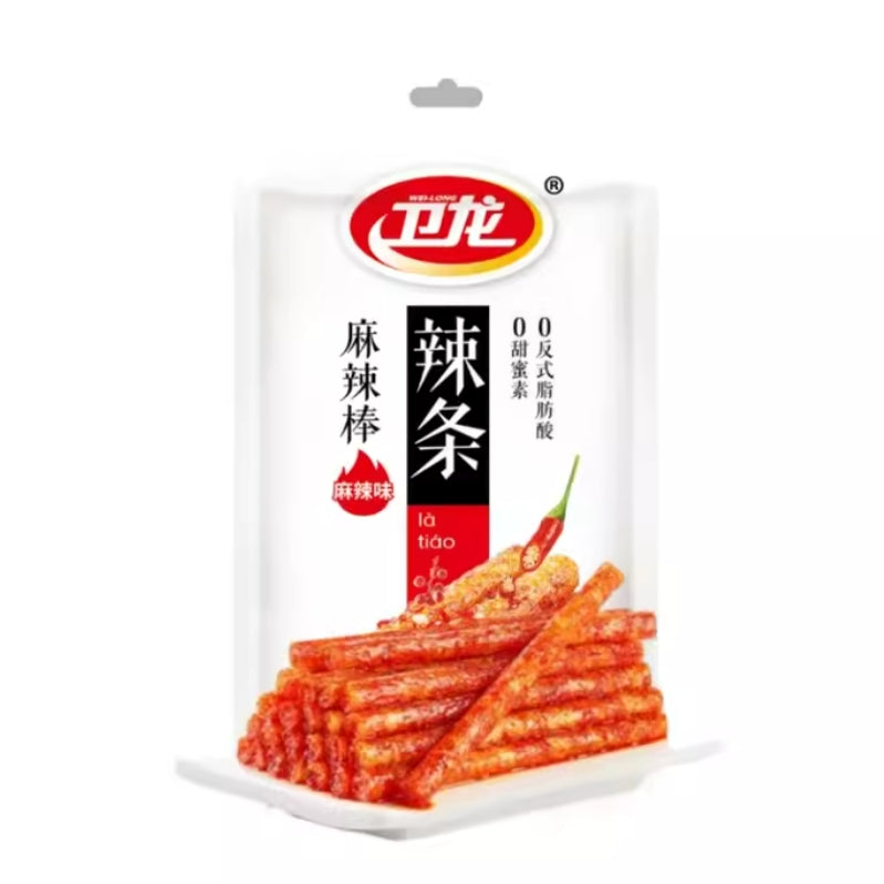 卫龙 麻辣棒 Tofu Snack Stick Hot Flav. 78g