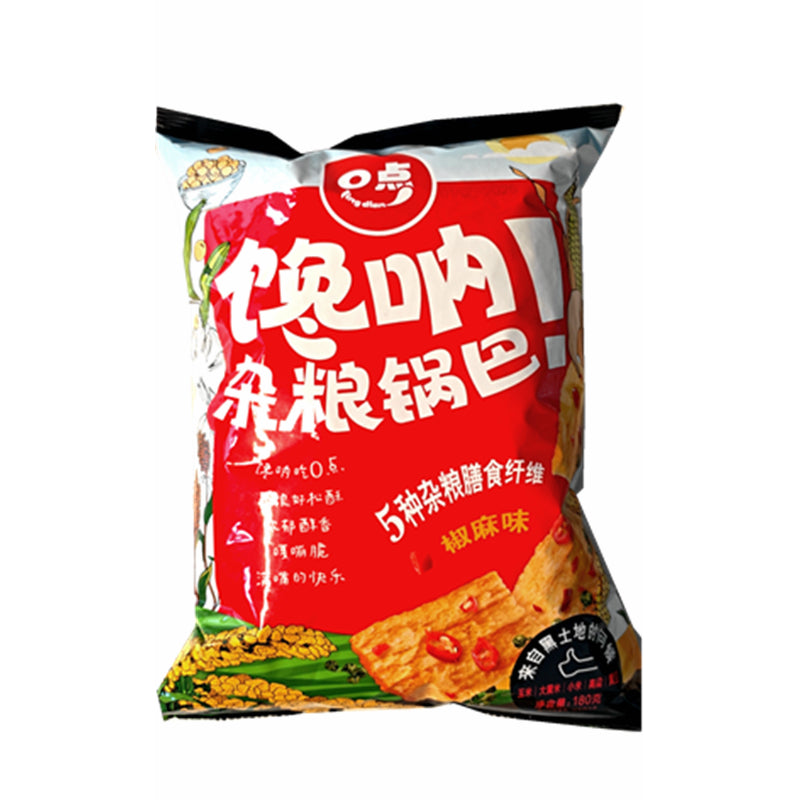 0点 椒麻杂粮锅巴 Crispy Biscuit-Pepper Flav. 180g