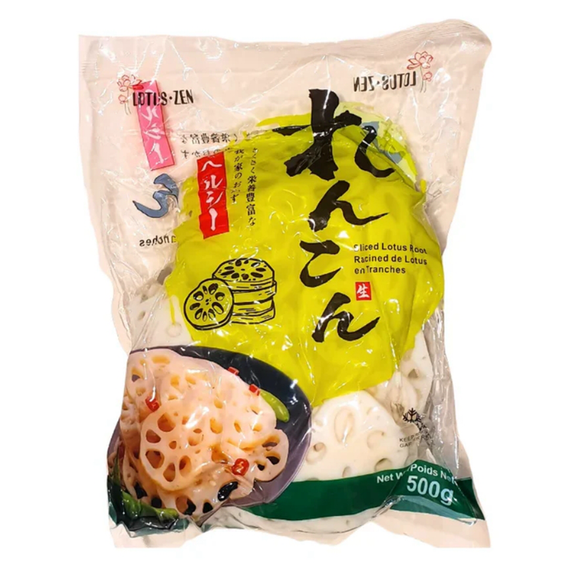 🌱 水煮藕片 LOTUS ROOT SLICES 500g