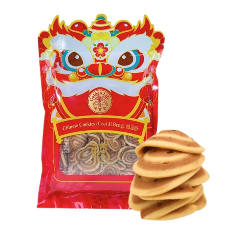 金百合 鸿运酥 Chinese Cookies-Ceoi Ji Beng 200g