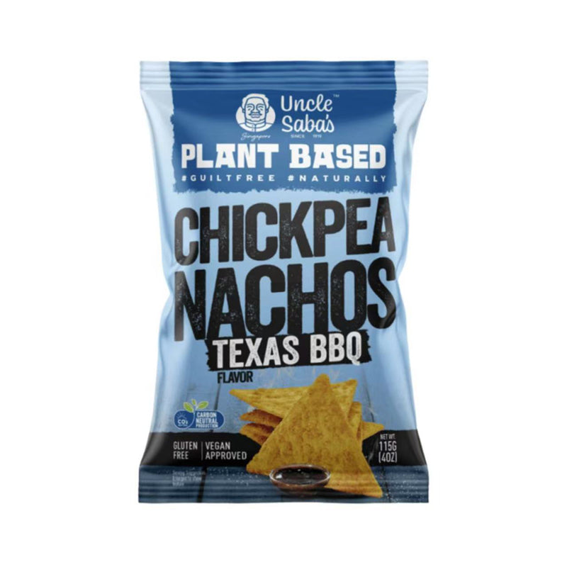 Uncle Saba's Texas BBQ Chickpea Nachos 115g