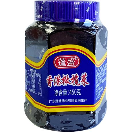 Chaosheng Hong Kong Olive Pickles Stor flaske 450g