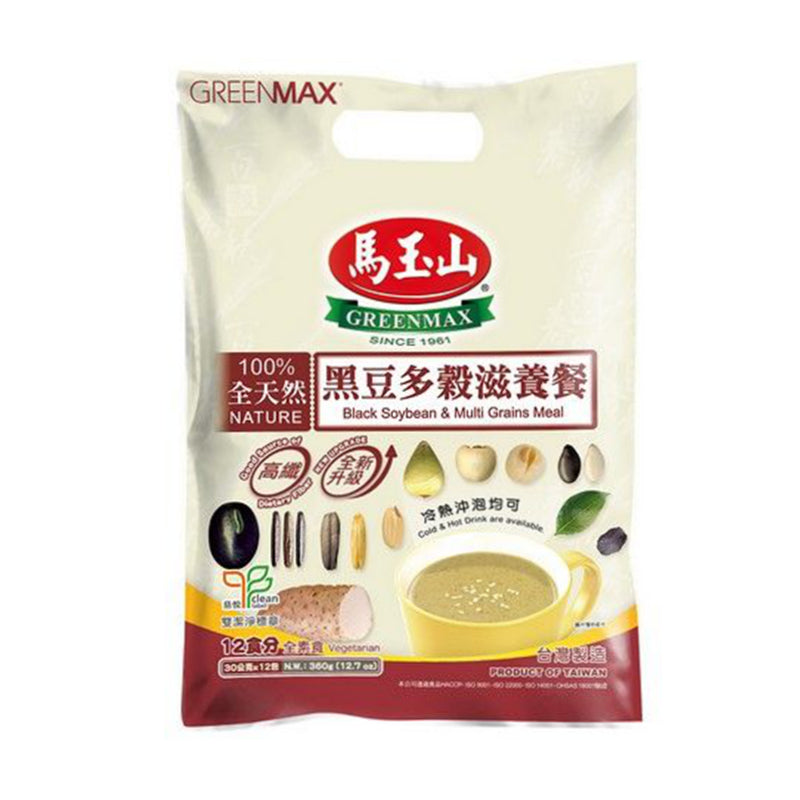 马玉山 黑豆多谷滋养餐 Black Soybean & Multigrains Meal 12×30g