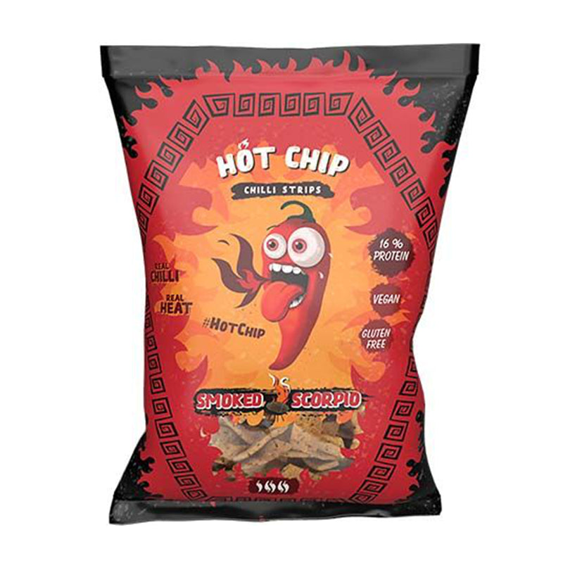 HOT CHIP Chili Strips Smoked Scorpio Hot 80g