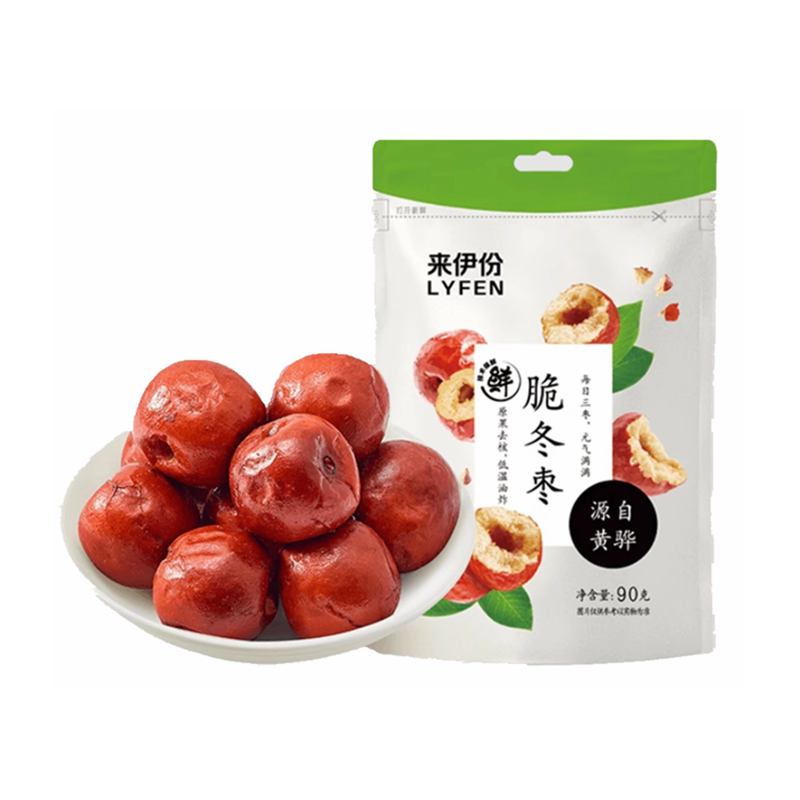 来伊份 脆冬枣 Crisp Winter Jujube 90g