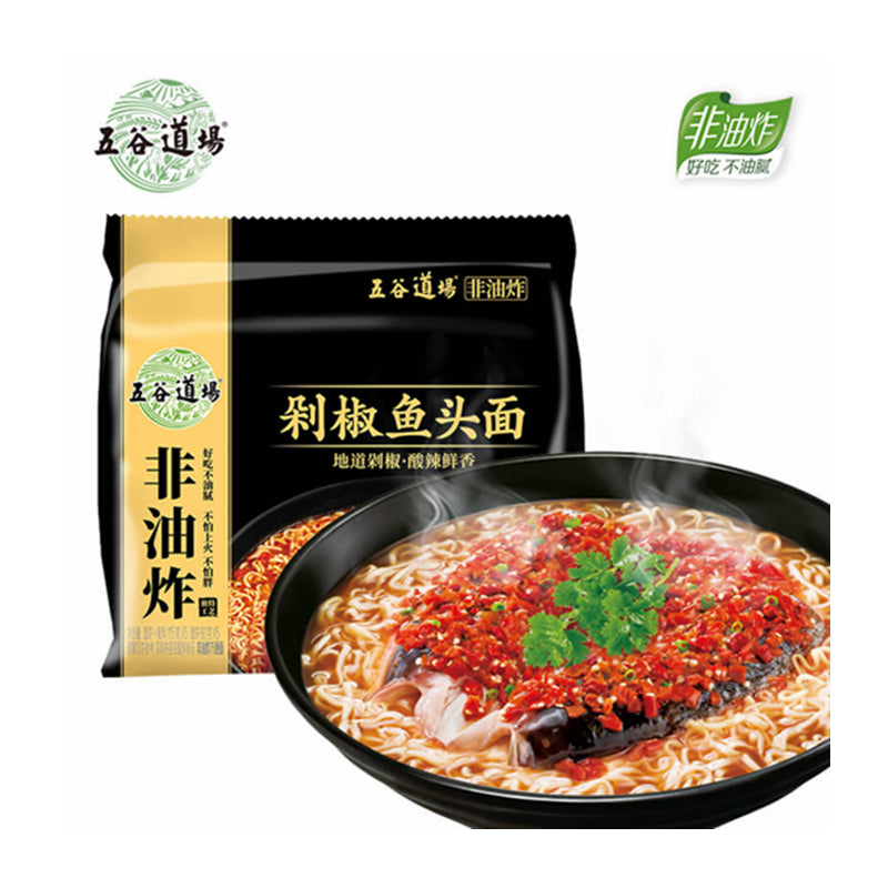 五谷道场 剁椒鱼头面 Instant Noodles Chopped Pepper Fish Head Flavor 115g*5