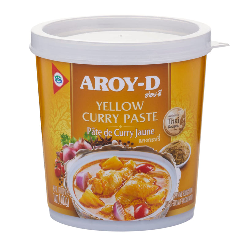 黄咖喱酱 AROY-D Yellow curry paste 400ml