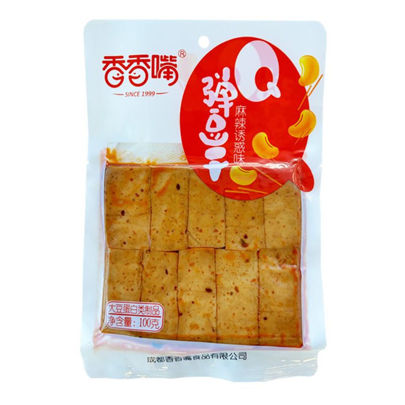 香香嘴 麻辣诱惑味 Beancurd Snack - Mala Flavour 100g