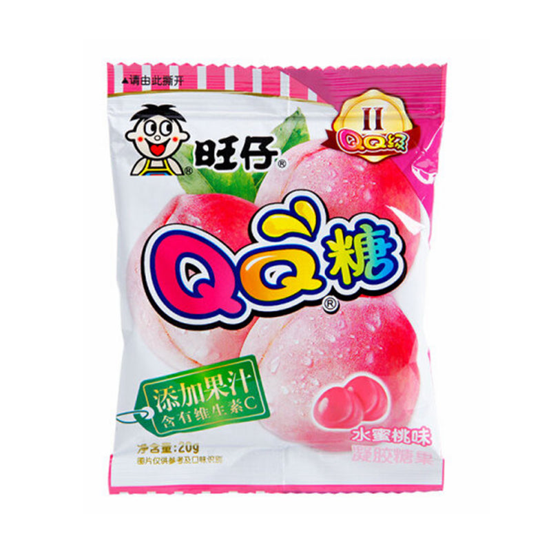 旺仔 QQ糖 水蜜桃味 WW QQ Gummies-Peach 20g