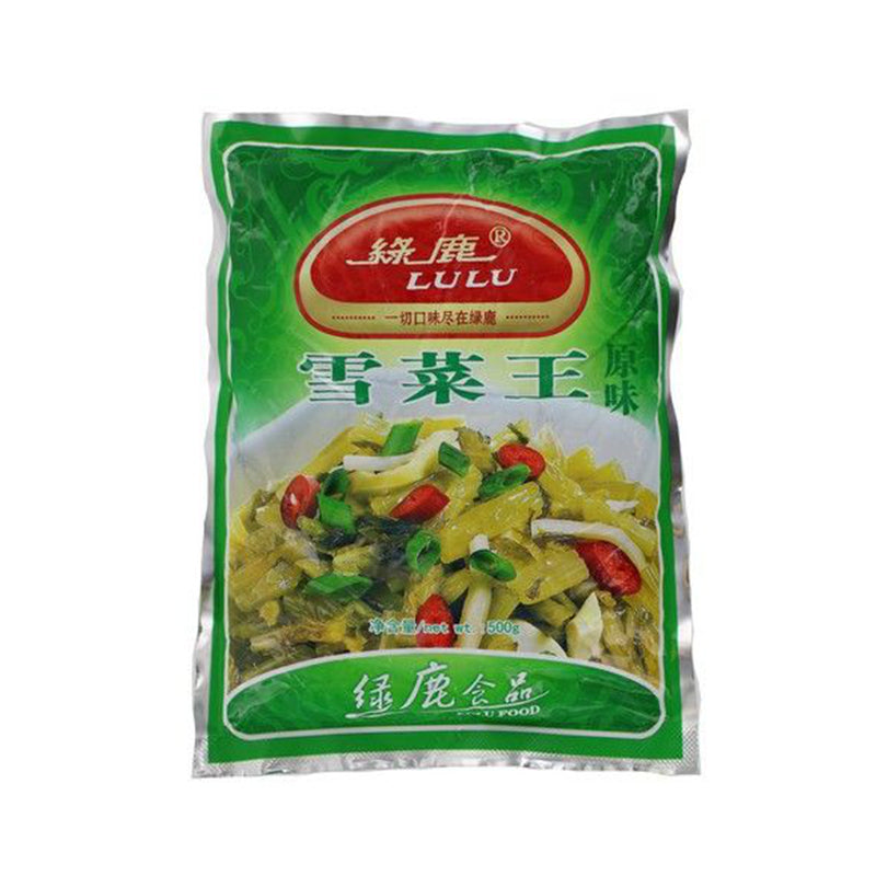 绿鹿 雪菜王 Cabbage Pickled 500g