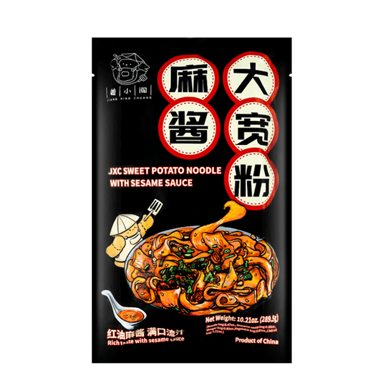 姜小闯 麻酱大宽粉 Sweet Potato Noodle With Sesame Sauce 289.5g