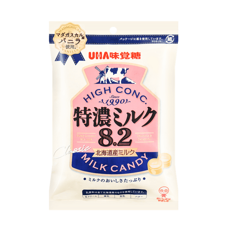 日本UHA 悠哈 特浓奶糖 Milk Candy 88g