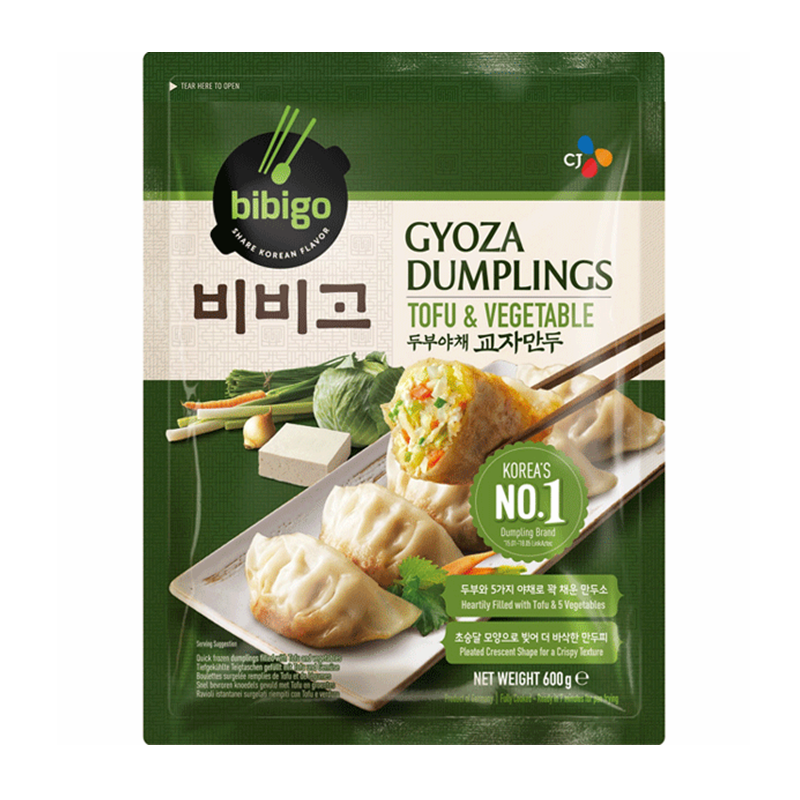 ❄️ 必品阁 豆腐蔬菜煎饺 限仓库自取或配送! BIBIGO Gyoza dumplings tofu & vegetable 600g