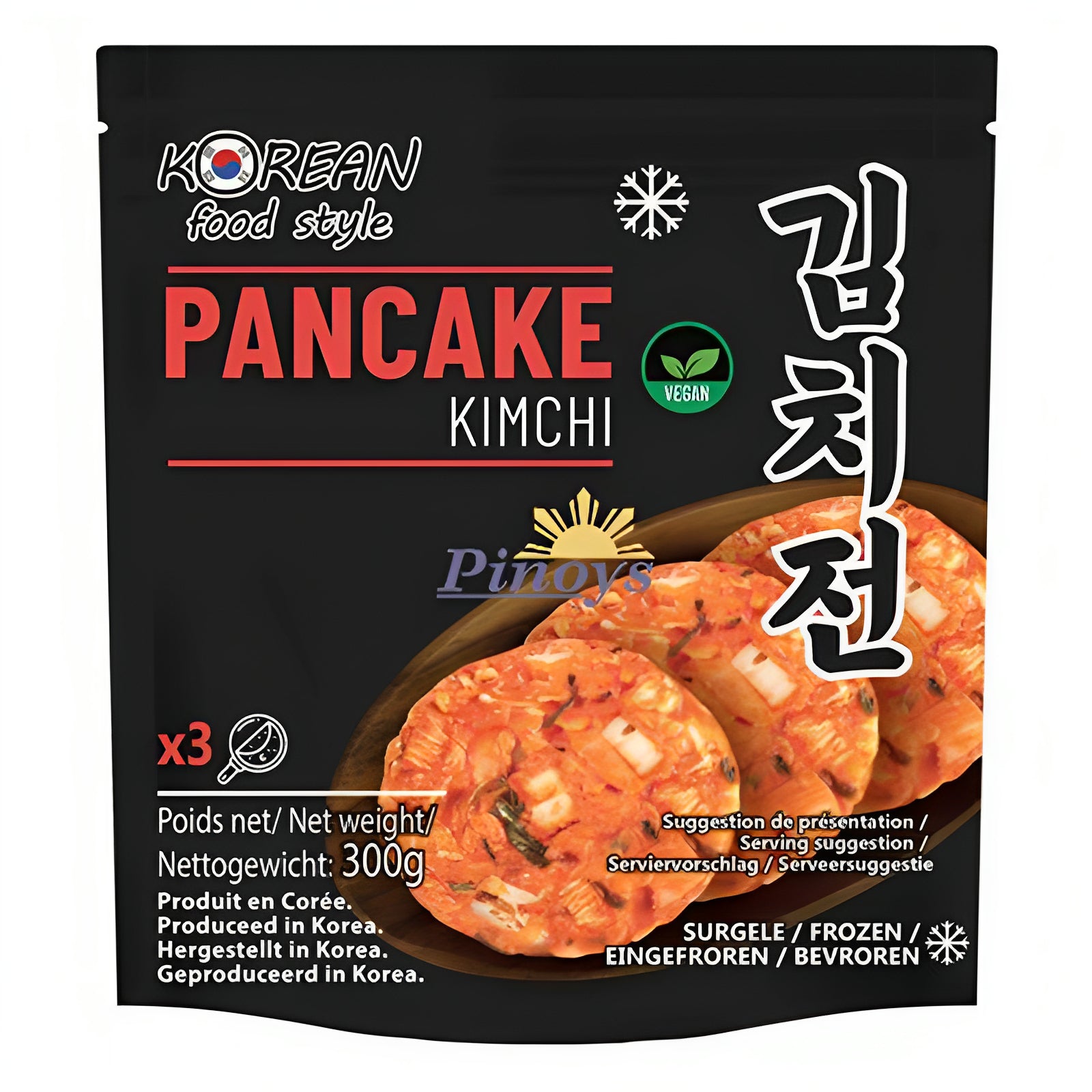 ❄️韩式泡菜煎饼 限仓库自取或配送! Korean kimchi pancake 300g