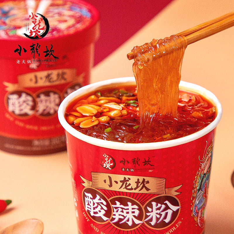 小龙坎 酸辣粉 Sweet Potato Noodles With Sour Hot Soup 102g