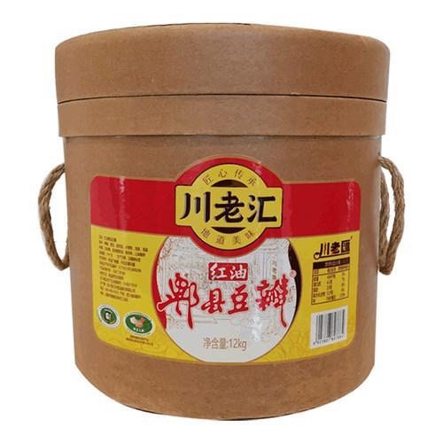 川老汇 红油郫县豆瓣 Hot Broadbeans Paste Red Oil 12KG