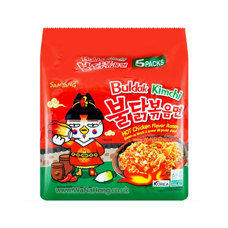 Samyang 泡菜火鸡面 Samyang Hot chicken flavor ramen Kimchi 5×135g