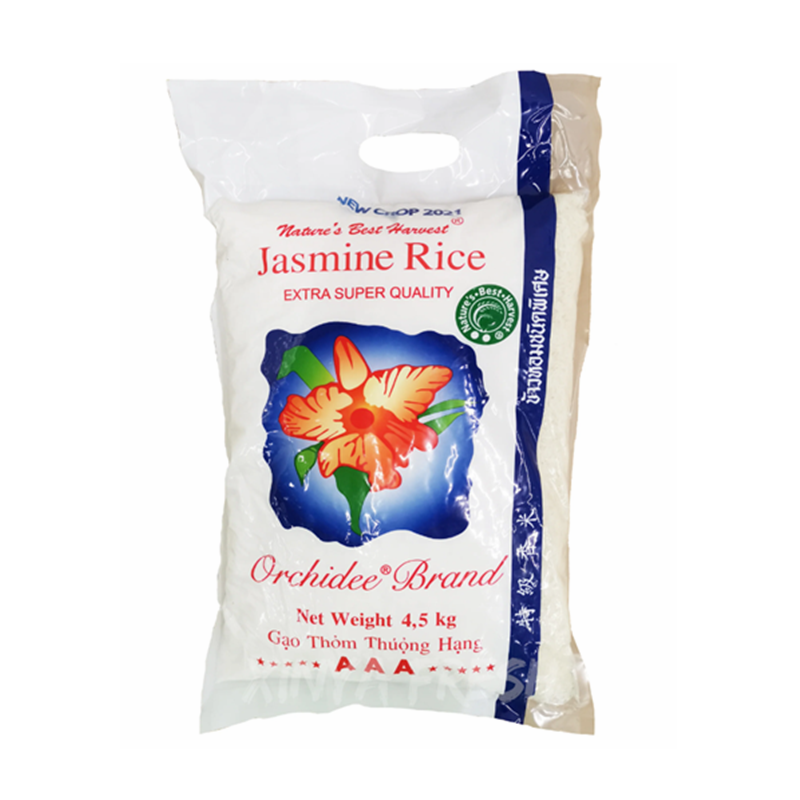 兰花 长粒特级茉莉香米 Jasmine Rice Long Grain 4.5kg