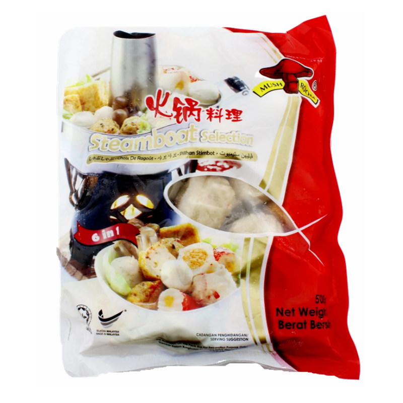 ❄️MUSHROOM Hot Pot Mixed Balls er kun tilgjengelig for henting på lager eller levering Steamboat Fish Ball Mix 500g