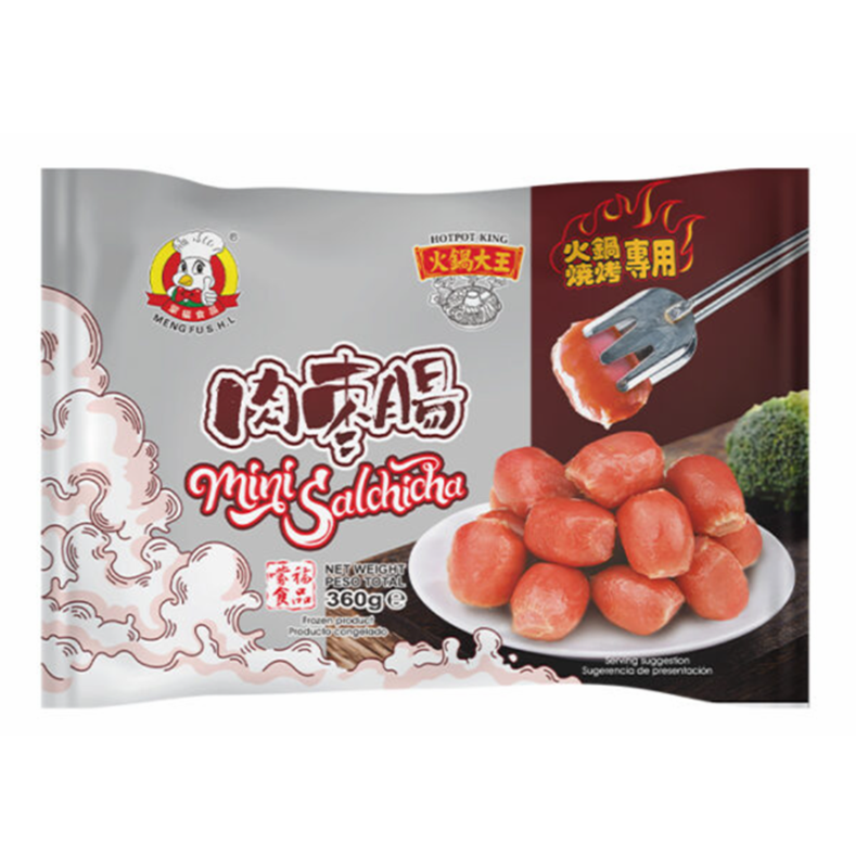 ❄️蒙福 肉枣肠 限仓库自取或配送! Mini salchicha 360g