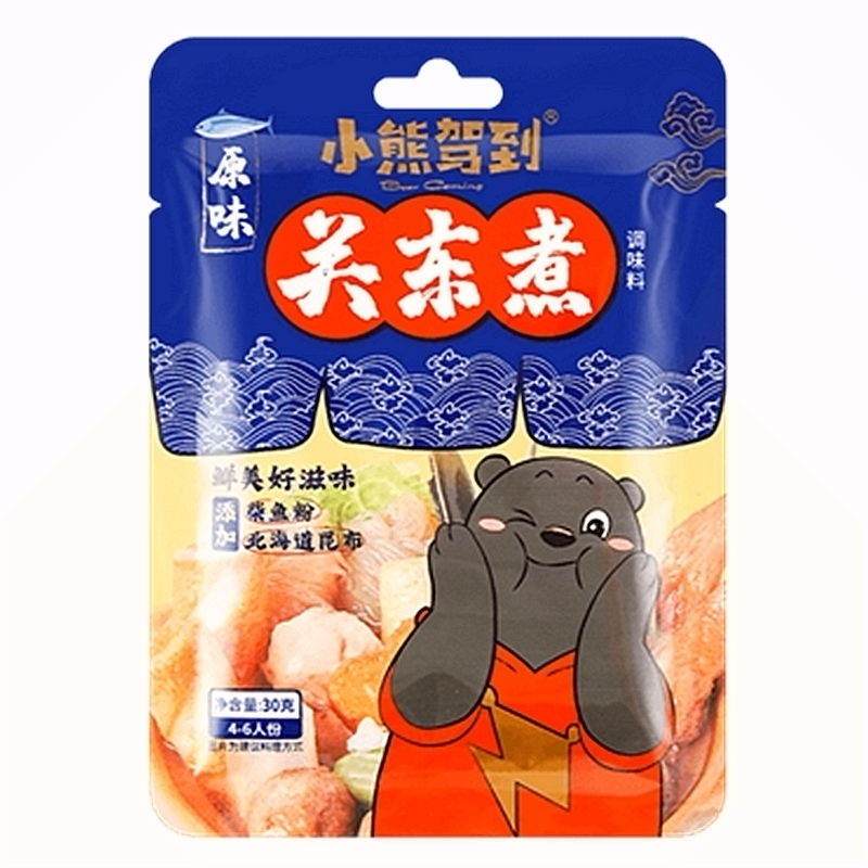 小熊驾到 关东煮调味料 (原味) Kanto Cooking Seasoning 30g